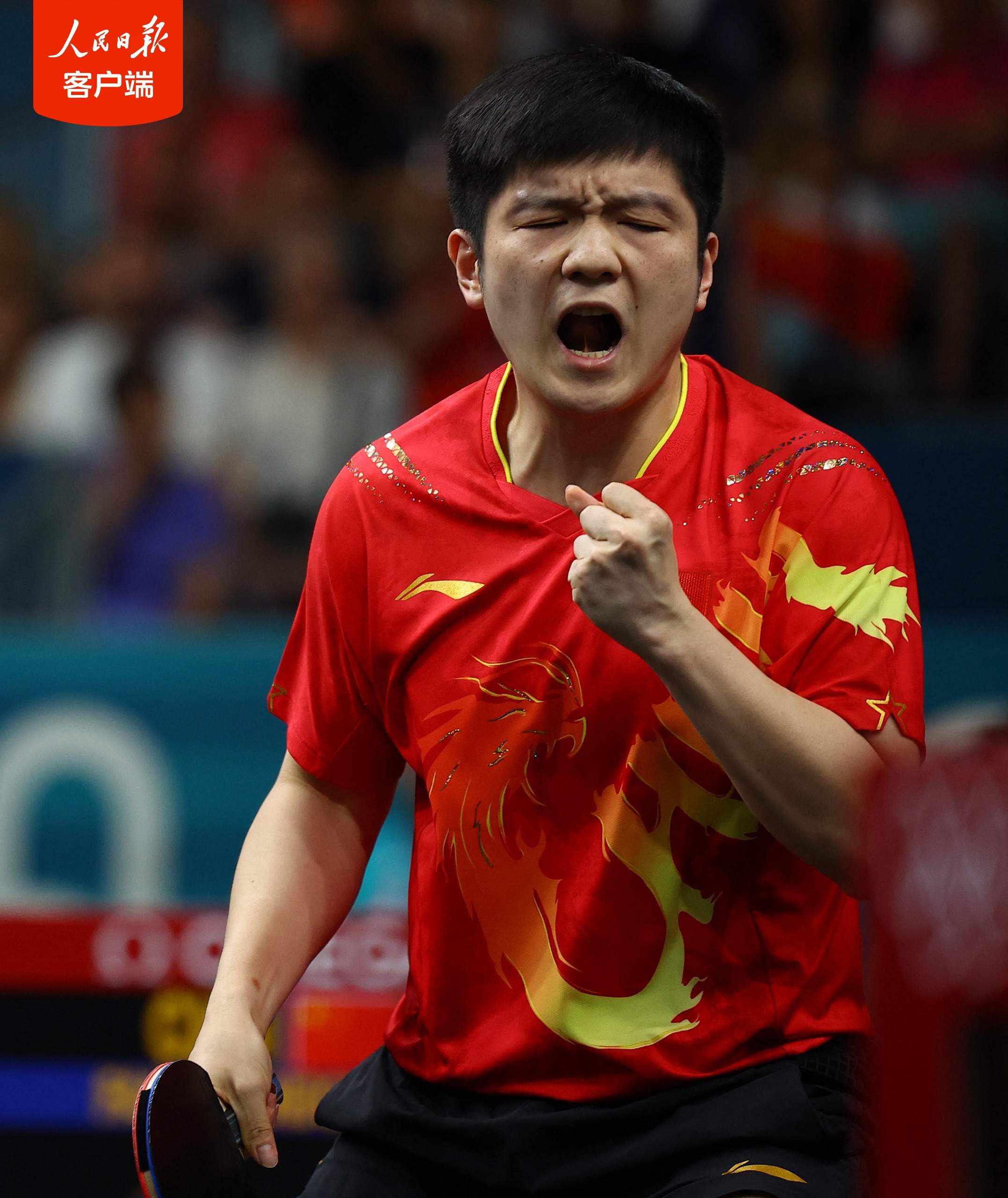 英国乒乓球队强势瑞典乒乓球队，樊振东绝境逆转